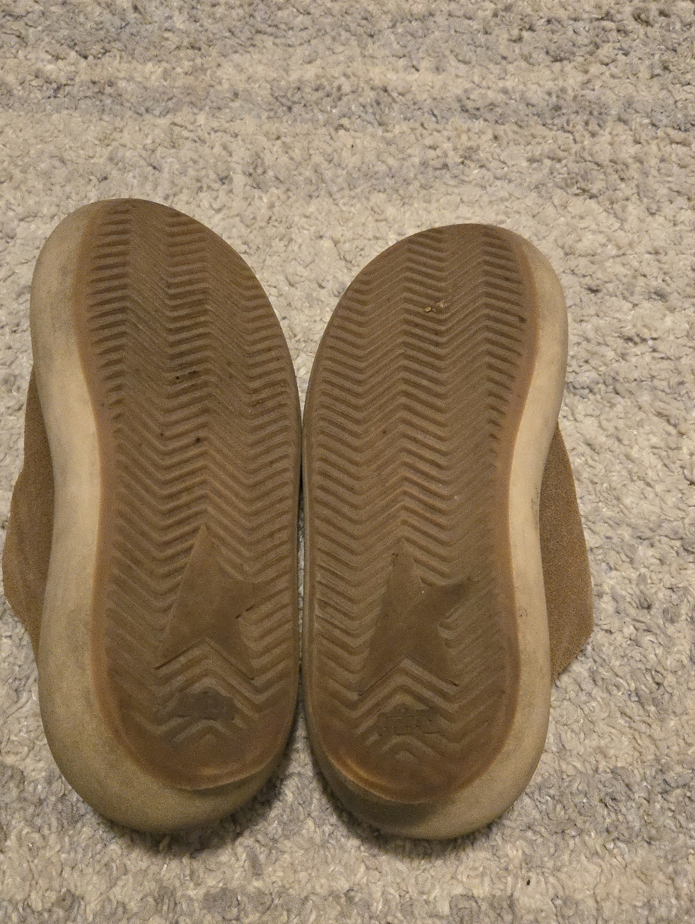 Golden Goose Deluxe Brand Space-Star Sabot Suede Mules Tobacco Brown Size 37 - Picture 9 of 10